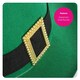 image 3 of Pack of 1 Green Glitter Cowboy Hat & Feather Boa Green | One Size