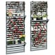 image 6 of Outsunny Wall Mounted Plant Stands Set of 2 with Shelves and Slatted Trellis
