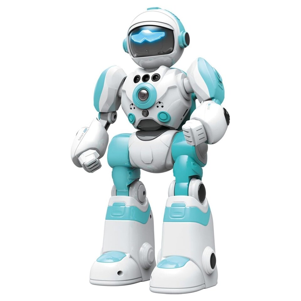 Alivio Kids Smart AI Robot Toy with Voice & Gesture Control (Blue)