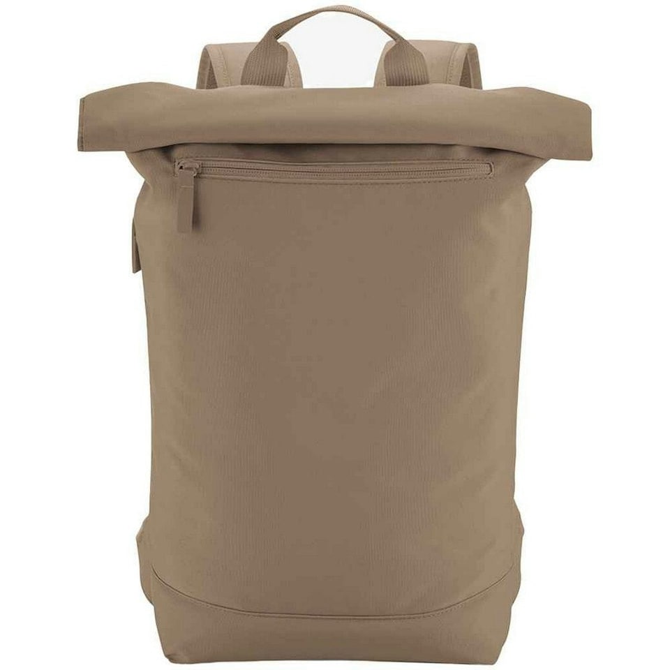 image 1 of Bagbase Simplicity Roll Top Backpack - Hazelnut - One Size