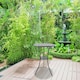 image 6 of Centurion Supports POSITANO Garden and Patio Grey Cast Aluminium Bistro Table