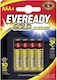 image 2 of Eveready Alkaline Gold AAA Batteries, Pack of 4