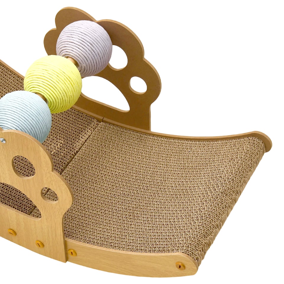 image 1 of Living and Home 3 In 1 Cat Rocking Bed Scratching Chair