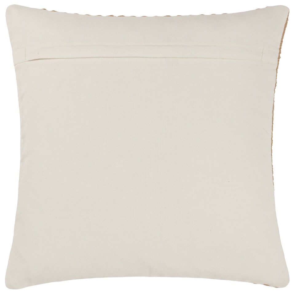 image 1 of Yard Organik Stripe Woven Cushion, Natural, 45 x 45cm