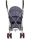 image 5 of Pet Stroller Dog Cat Puppy Pram Pushchair Travel Cart Jogging Buggy Carrier (Blue Tartan with Cover)
