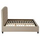 image 4 of Interiors By Premier Beige King Bed