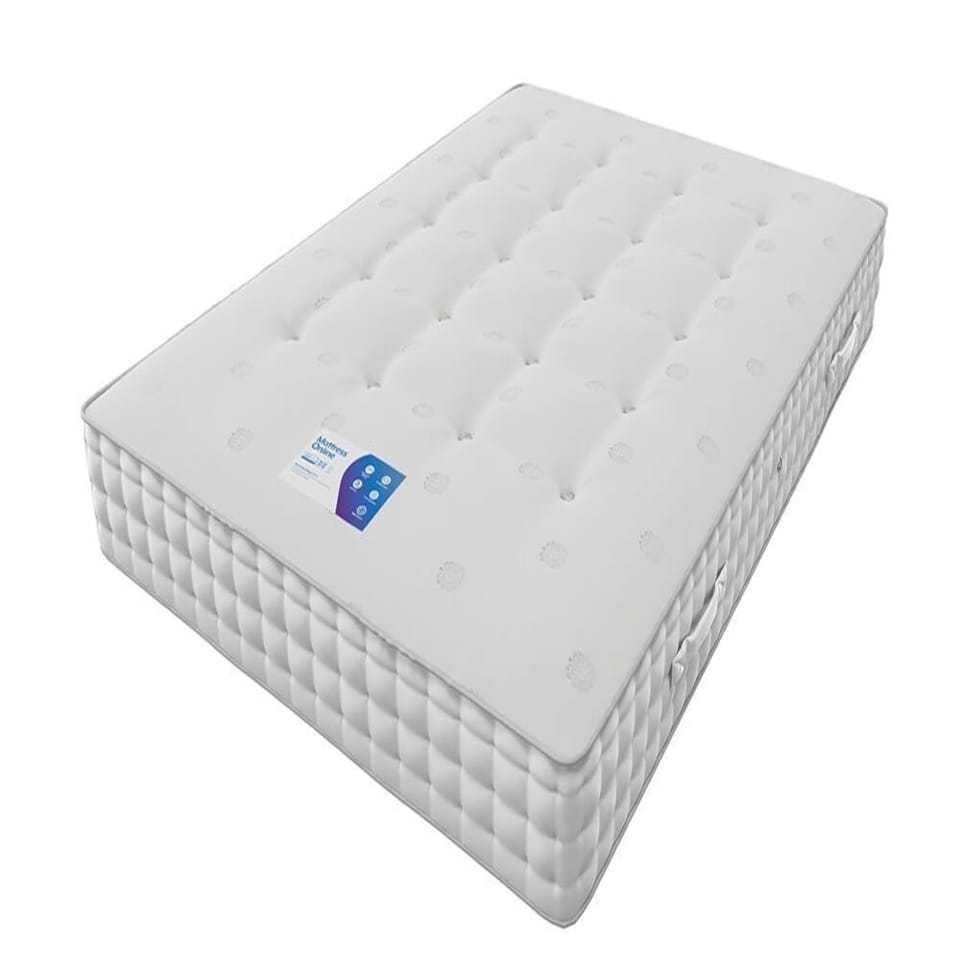 image 1 of Rock Hard Mega Firm 1500 Pocket Mattress White | King
