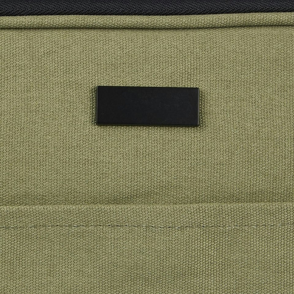 image 1 of Unbranded Joey Canvas Recycled 2L Laptop Sleeve - Olive - One Size
