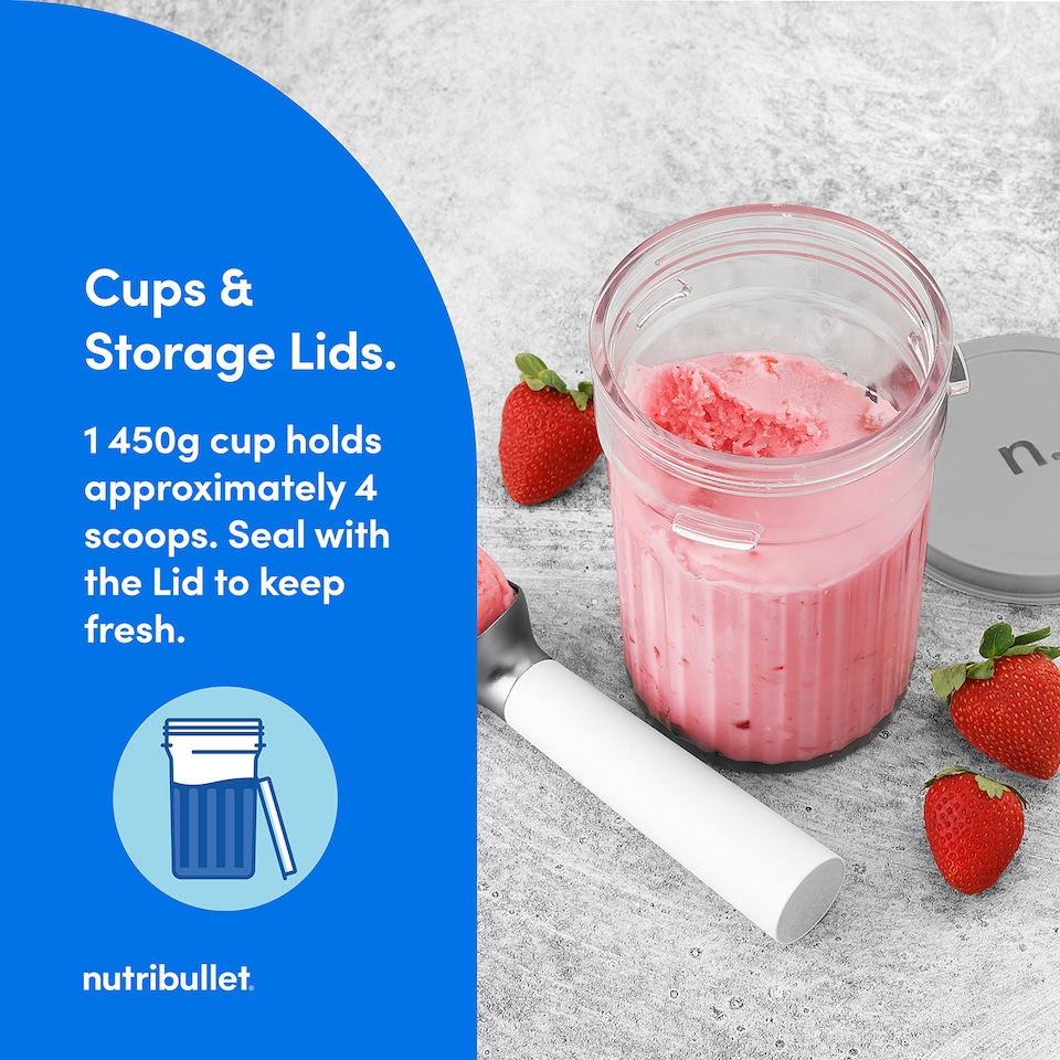 image 1 of nutribullet Chill - Cup & Lid Accessory Kit