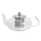 image 1 of Argon Tableware Oval Glass Infuser Teapot - 800ml