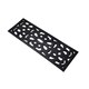 image 5 of Victorian Style Rubber Step Mat - Black