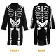 image 5 of Skeleton Costume - with Mask & Top Hat | Multi | S