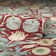 image 4 of Pomegranate Grove Wallpaper in Rich Red Multi