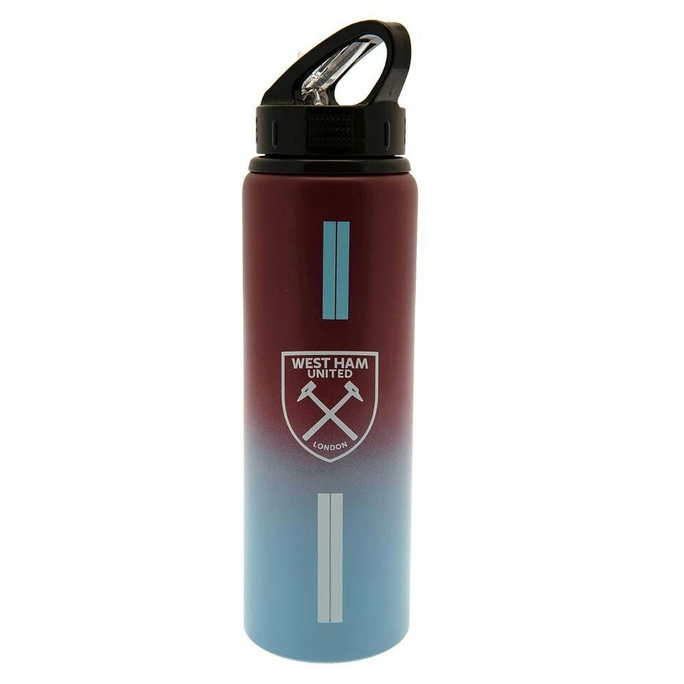 Team Merchandise 750ml Aluminium Fade Bottle - West Ham - N/A | ONE SIZE