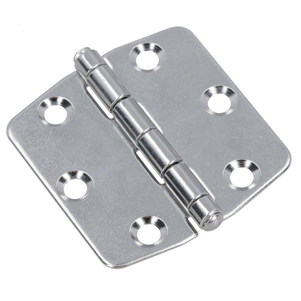 image 1 of Polished Butterfly Door Hinge 8 PackStainless Steel 75mm x 73mm 316 Marine Cabin
