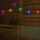 image 2 of Set of 20 Indoor Outdoor Connectable Festoon Lights with Multi-Coloured LEDs