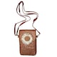 image 1 of Solis Adult Unisex Rattan Style Carry Bag - Tan - One Size Brown