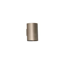 Cyls Cylinder Up and Down Wall Light Brown