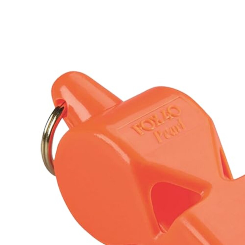 image 1 of Fox 40 Pearl Whistle With Wrist Lanyard Blue, One Size, K-Rey-Fxw105R