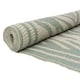 image 6 of JVL Lightweight Reversible Outdoor Rug – Large Leaf Pattern, Plastic Woven 150 x 210 cm