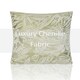 image 2 of Botanic Floral Soft Chenille 45cm x 45cm Green Cushion Set of 4 | Green | White | 45cm x 45cm x 10cm | 4