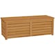 image 2 of Outsunny 292L Outdoor Storage Box, Wooden Garden Storage Container for Balcony, Porch, Light Brown | Brown | Brown | 1