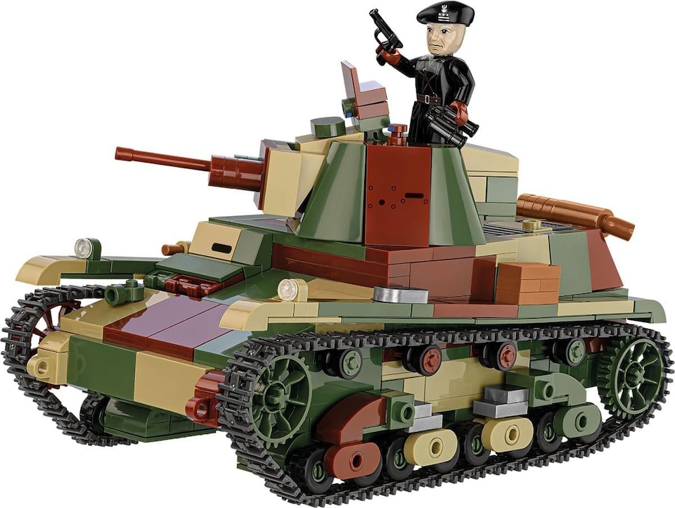 image 1 of Cobi 2661 World War II  Polish Light Tank 7 TP 669 pcs