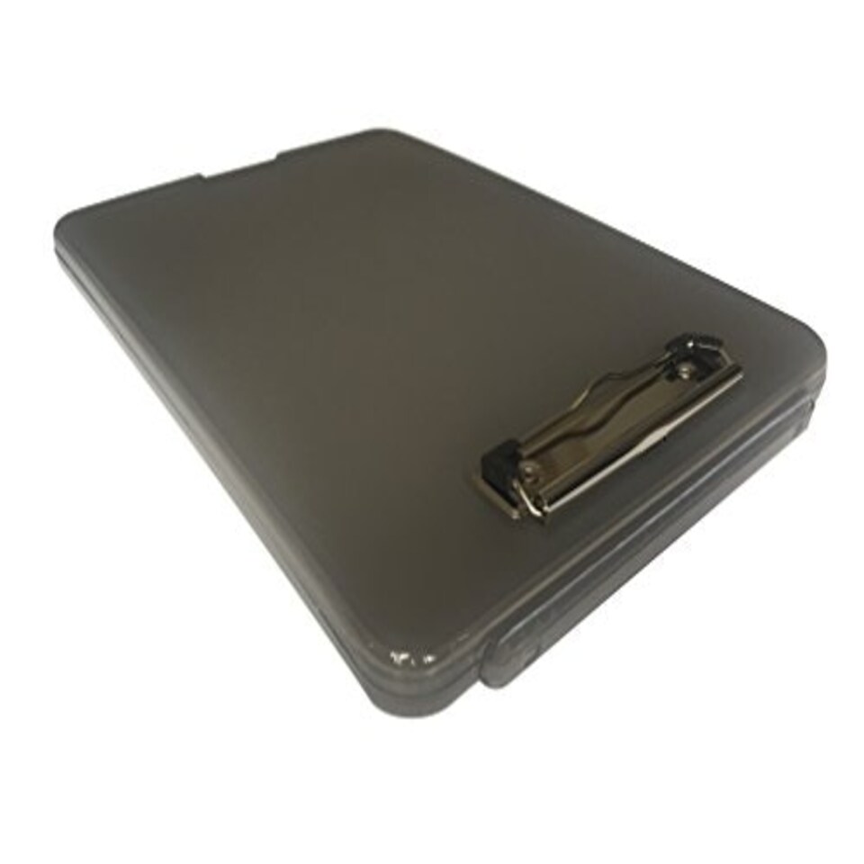 image 1 of A4 Black Clipboard Box File - Storage Filing Case