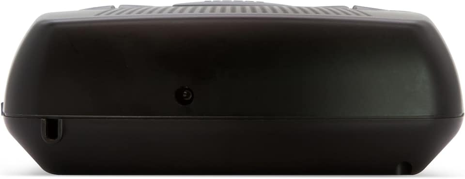 image 1 of Acctim Miramar Digital Alarm Clock USB Mains Powered with Battery Backup Red LED Bedside Alarm Clock