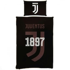 Juventus F.C. Single Duvet Set - Black - One Size