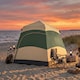 image 8 of Outsunny Double Layer Pop Up Tent with Rainfly, Portable Camping Shelter | Green