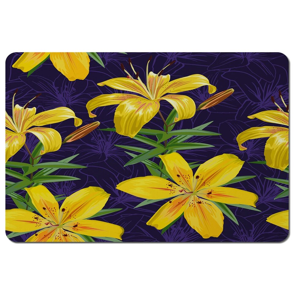 Yellow lily flowers (Placemat)