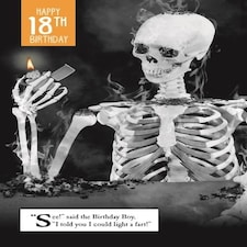 Morphed, 18th Birthday Card Boy, See! Said the Birthday Boy. Age 18 Birthday Card, Funny 18th Birthday Card for a Man