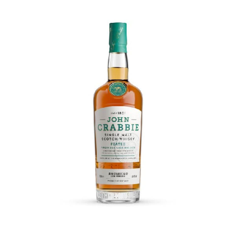 John Crabbie Single Malt Peated 40%Abv 70cl