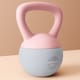 image 7 of SPORTNOW Soft Kettlebell, 6kg Kettle Bell with NonSlip Handle for Home Gym Weight Lifting and Strength Training, Pink and Grey | Multi