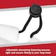 image 6 of SPARES2GO Cloth Cover Pads compatible with Russell Hobbs RHSM10MR04 RHSM1001 RHSM10AS02 Steam Cleaner Mop (Pack of 2)
