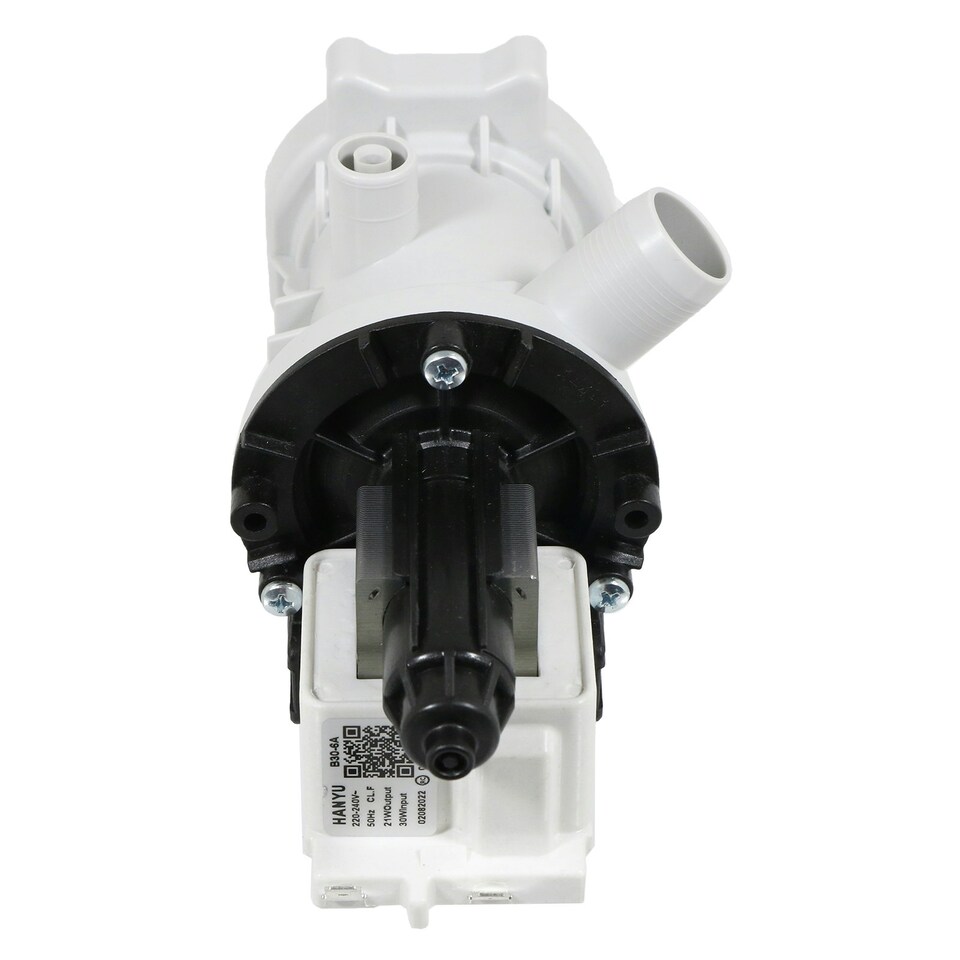 image 1 of SPARES2GO Drain Pump for Caple Washing Machine WDI3300 WDI3301 WMI3000 WMI3001 WMI3005