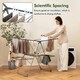 image 10 of COSTWAY 2-Tier Clothes Drying Rack Clothing Laundry Rack