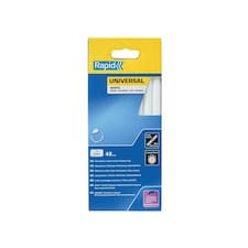 Rapid Universal Glue Sticks 12 X 190mm (pack 48) - White - White