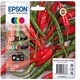 image 1 of Epson 503XL Chillies, Genuine Multipack, XL Black Standard Colours Ink Cartridges