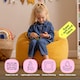 image 2 of Kids High Rest Beanbag Corduroy Yellow | Yellow | Ochre | 1