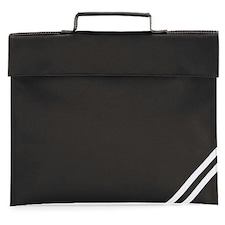 Quadra Classic Book Bag - 5 Litres - Black - One Size