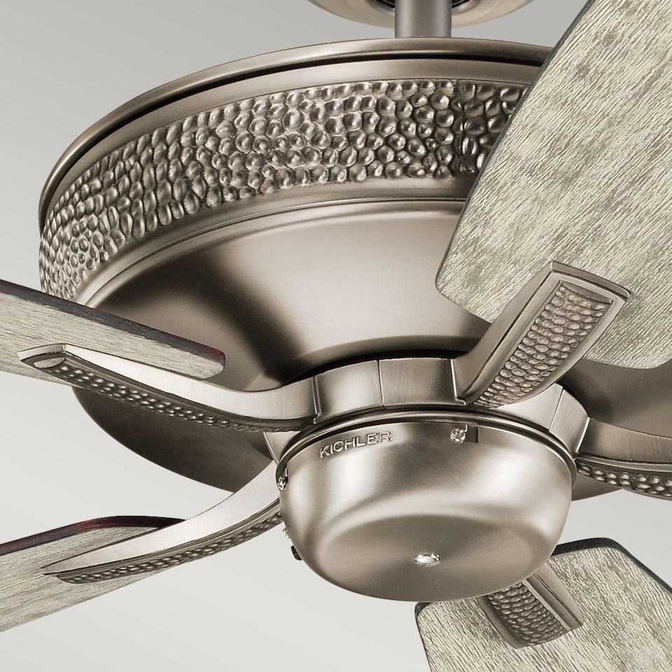 image 1 of Monarch II 132cm Ceiling Fan Burnished Antique Pewter, Remote Control