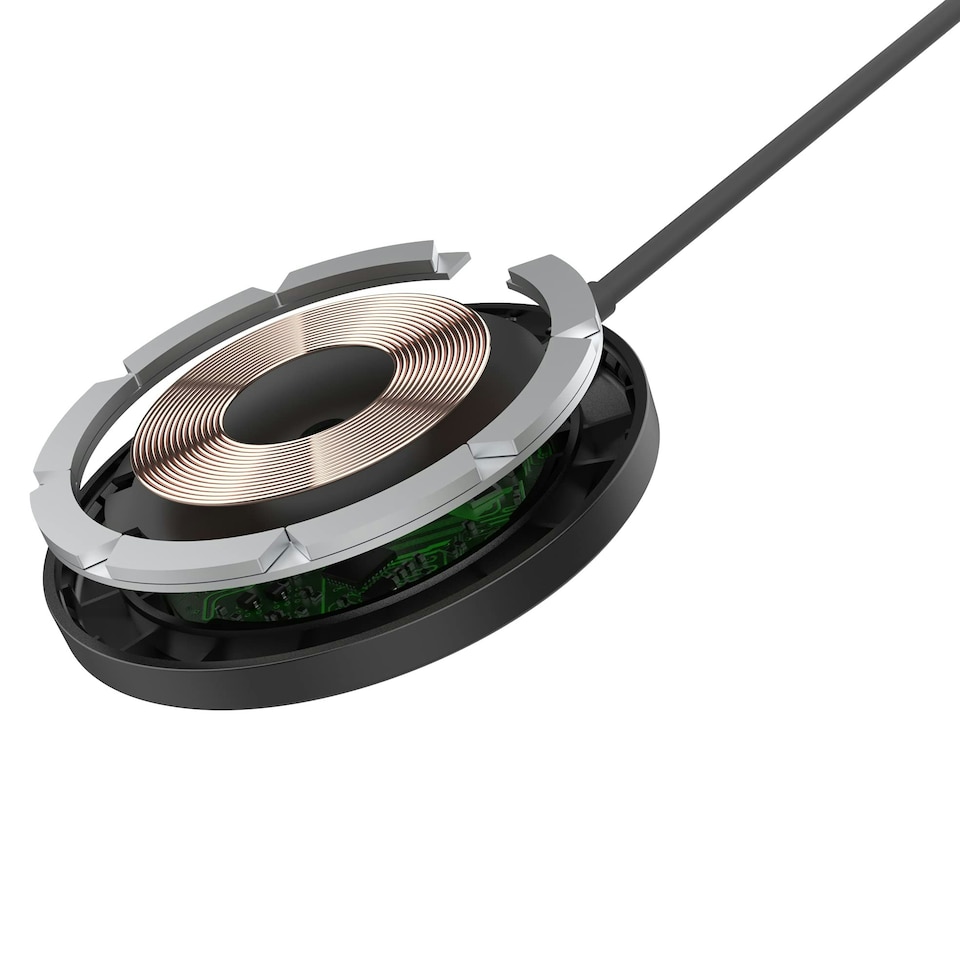 image 1 of Energizer WCP119 Magnetic Wireless Charger for iPhone and Android Devices - Fast 15W Charging