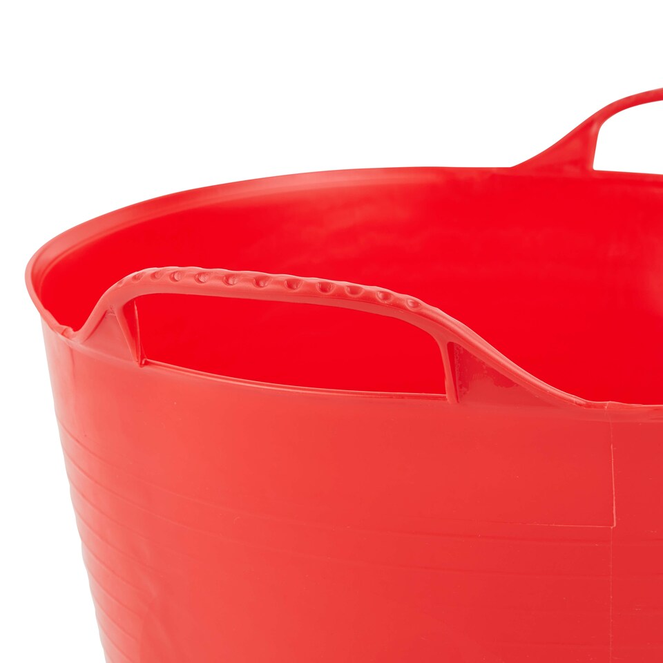 image 1 of Red Gorilla - Gorilla Tub 26L - Flexible Multi-Use Bucket | Red