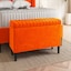 Burnt Orange Plush Velvet