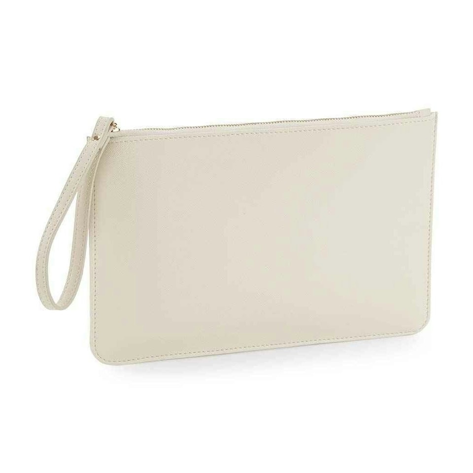 BagBase Boutique Accessory Pouch - Oyster - One Size White