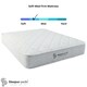 image 3 of Single Mattress 90 X 190cm, Affordable 3ft Memory Infused Foam and Spring Mattress. Approx 7 inch/18cm Deep with Quilted CoolTouch Cover, Fire retardant, Soft-Med Firm Feel