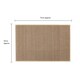 image 4 of JVL Antarra Machine Washable Entrance Doormat and Runner Set - Beige