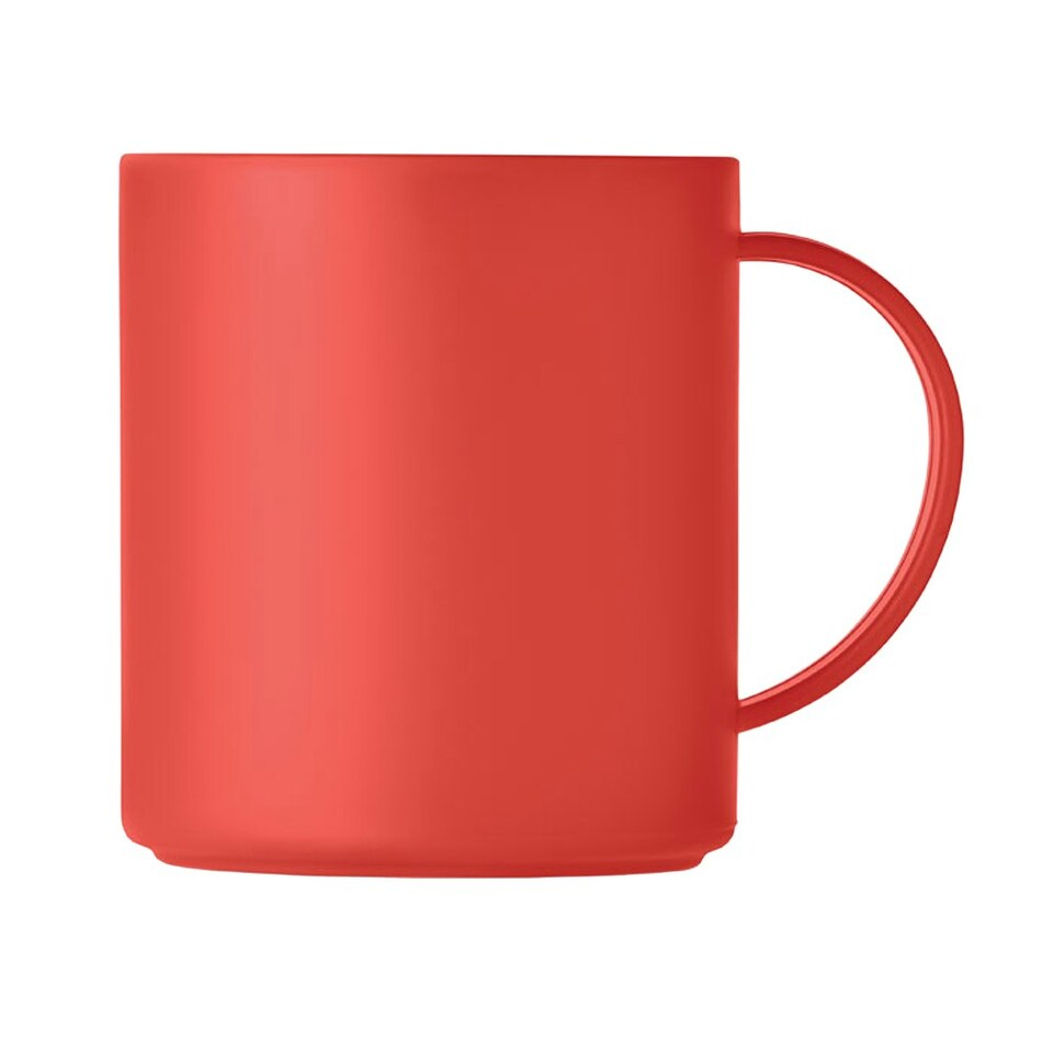 image 1 of MidOcean Monday Reusable 300ml Mug - Red - One Size